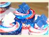 Patriotic 4th of July Cupcakes