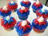 Patriotic 4th of July Cupcakes