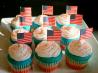 Patriotic 4th of July Cupcakes