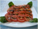 Herb Marinated Tomato Salad With Basil. Photo by Sherrie-pie