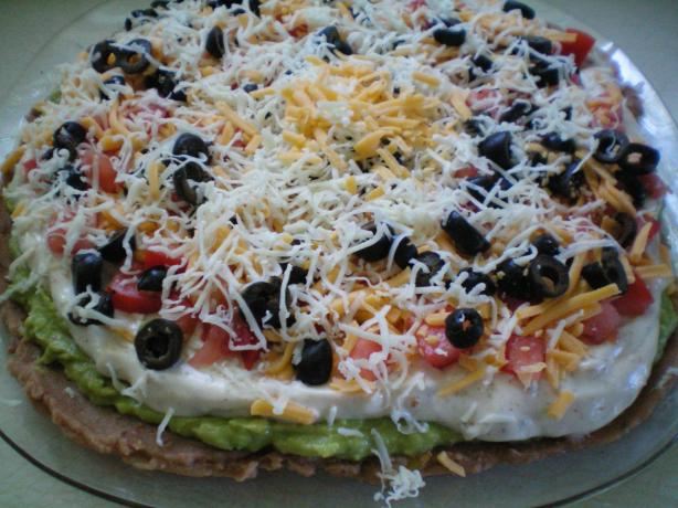 Layered Bean Taco Dip. Photo by CoffeeB