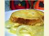 Baked Onions Topped With French Bread. Recipe by Linda Thomas