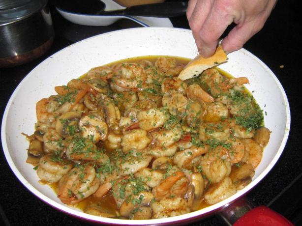 Gambas Al Ajillo (Shrimp W/ Garlic) Catalonia. Photo by Notherjack
