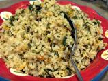 Spinach and Lemon Rice Pilaf