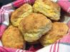 Fluffy Cheddar Biscuits. Recipe by Chef Patience