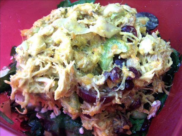 Delicious Curried Chicken Salad. Photo by PaulaG
