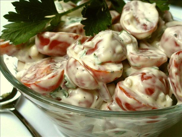 Cherry Tomato Salad. Photo by GaylaJ