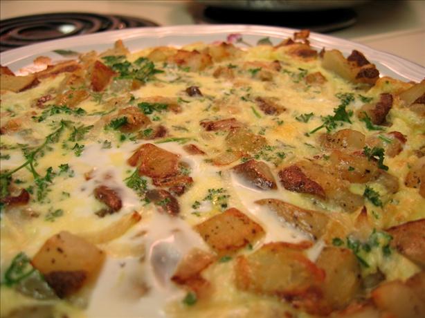 Potatoes and Eggs. Photo by Chef #282058