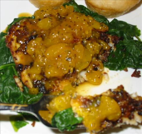 Orange-Sauced Tilapia. Photo by Caroline Cooks