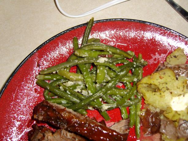 Green Beans Parmesan. Photo by hodgemo2