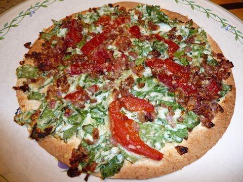 4 Points - White Pizza. Photo by mickeydownunder