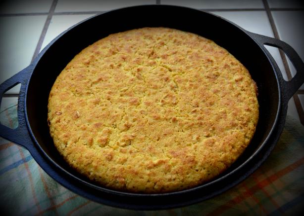 Rustic Oatmeal Cornbread. Photo by Hadice