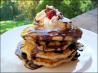 Banana Split Pancakes. Recipe by josamky1063