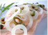 Salmon Poached in Champagne With Capers & Tarragon