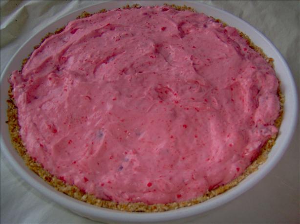 Fluffy Strawberry Pie With Pretzel Crust. Photo by Sharon123