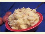 Mashed Red Potatoes With Horseradish