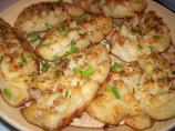Crispy Garlic Potato Skins