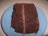 Really Easy  Moist Dark Chocolate Cake. Recipe by Kittencalskitchen