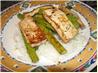 Asparagus With Tofu and Balsamic Butter