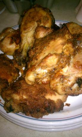 Low-Fat Bisquick Oven Fried Chicken. Photo by HappyCookingMommy