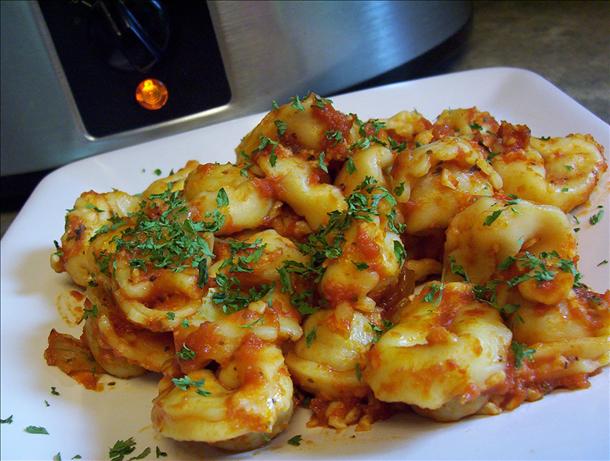 Crock Pot Cheesy Ravioli Casserole. Photo by * Pamela *