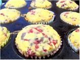 Raspberry Apple Muffins