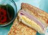 French Toast Breakfast Sandwich With Canadian Maple Syrup. Recipe by Pot Scrubber