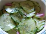 The Best Cucumber Salad!!