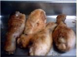 Aunt Rose's Fried Oven Chicken. Photo by tuttifrutti