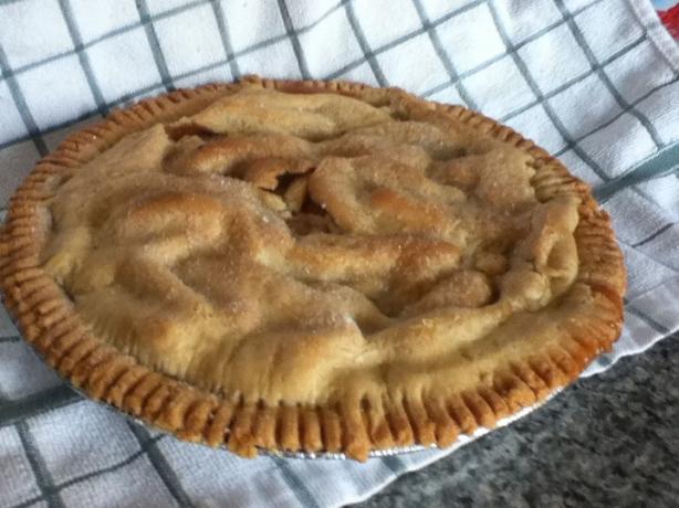 Simple Peach Pie. Photo by Chef #1238142