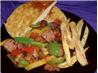 Smoked Sausage, Bell Peppers and Tomatoes. Recipe by Inge 1505