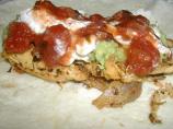 Chicken Fajitas With Grilled Peppers and Onions. Photo by MarraMamba