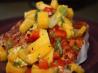 Red Snapper With Mango Salsa. Recipe by breezermom