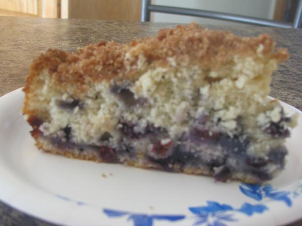 Sue B's Blueberry Buckle. Photo by Bonnie Young