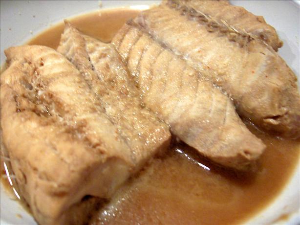 Red Snapper with Sesame Ginger Marinade. Photo by Derf