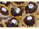 Balsamic Onion Tartlets