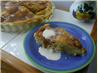 Fudge Apple Tart - Microwave Oven Version