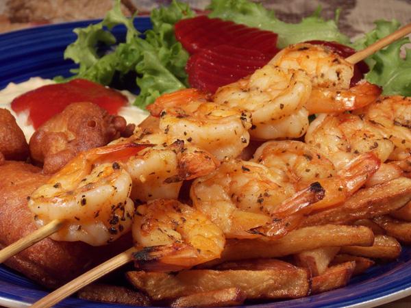 Grilled Shrimp With Garlic & Herbs. Photo by Lavender Lynn