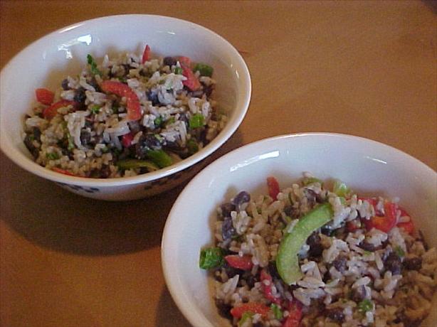 Black Bean and Rice Salad. Photo by ATM 67