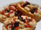 Red, White and Blue Bruschetta