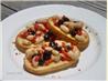 Red, White and Blue Bruschetta