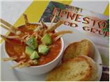Dionicia's Famous Chicken Tortilla Soup. Photo by Pepina Rae