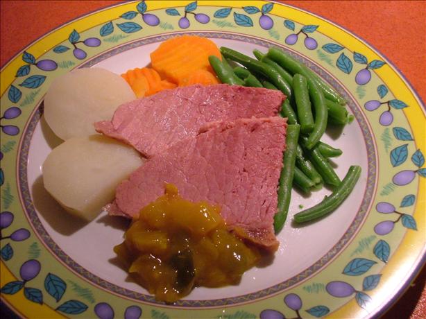 Perfect Corned Beef from the Microwave. Photo by Catherine Robson