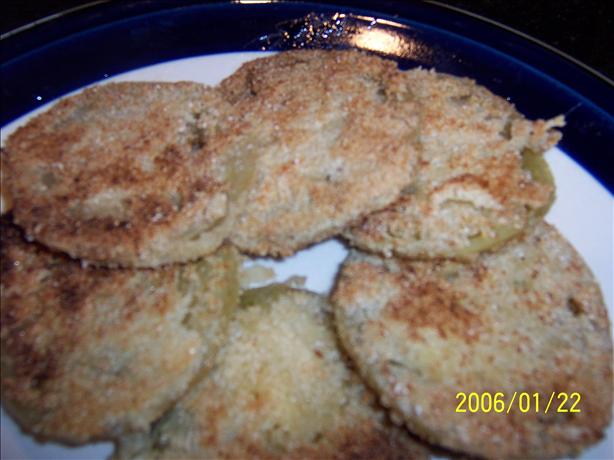 Really Easy and Good Fried Green Tomatoes. Photo by MelinOhio