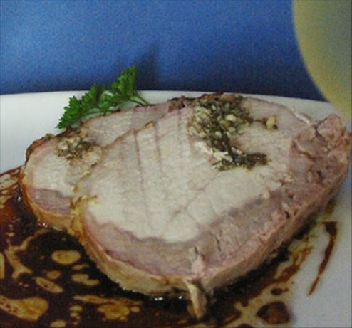 Roasted Pork Tenderloin. Photo by Caroline Cooks