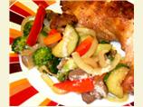 Very Quick Stir Fry Vegetables With an Italian Flair