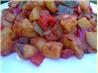 Friggione (A Side Dish of Potatoes & Tomatoes & Peppers)