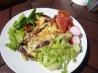 Roasted Vegetable and Gruyere Quiche