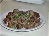 Italian Chicken Meatballs. Photo by David J Rust