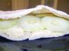 Hummus Sandwich. Recipe by CarbFiend